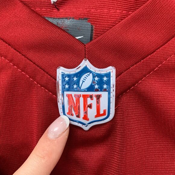 Nike Arizona Cardinals Patrick Peterson Jersey Mens M Medium Red NFL OnField - Picture 11 of 13